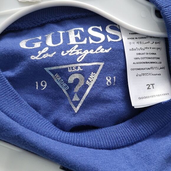 Guess kids 2 piece set , long sleeve and leggins 2T size - Picture 6 of 7